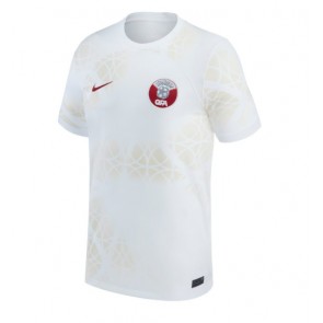 Maillot de foot Qatar Extérieur Monde 2022 Manches Courte